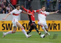 FUSSBALL  1. BUNDESLIGA  09/10    VfB Stuttgart - Hannover 96