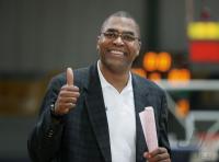 Basketball 1. Bundesliga 2005/2006  Bayer Leverkusen - Walter Tigers Tuebingen