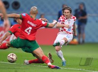 FUSSBALL WM 2022 Spiel um Platz 3: Kroatien - Marokko