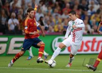 Fussball International Europameisterschaft 2012, Halbfinale: Portugal - Spanien