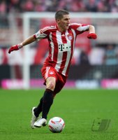 Fussball 1. Bundesliga : Bastian Schweinsteiger (FC Bayern Muenchen)
