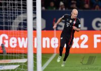 Fussball 1. Bundesliga Saison 14/15: JUBEL Arjen Robben (FC Bayern Muenchen)