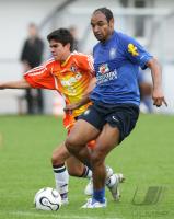 Fussball WM 2006: Trainingsspiel Brasilien-Fluminense Football Club