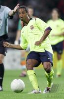 Fussball International UCL: Madrid, RONALDINHO Einzelaktion am Ball