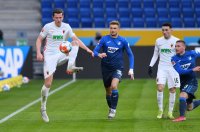 Fussball 1. Bundesliga Saison 21/22: TSG 1899 Hoffenheim - FC Augsburg