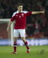 FUSSBALL INTERNATIONALES TESTSPIEL: Daenemark - Schweden