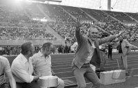 Fussball 1. Bundesliga Saison 1972/1973:  Jubel Lattek (FC Bayern)