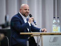 Streitgespraech OB Boris Palmer und AfD Landesvorsitzender Markus Frohnmaier in Tuebingen