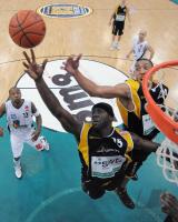 1. Basketball Bundesliga  08/09  Walter Tigers -  Skyliners Frankfurt