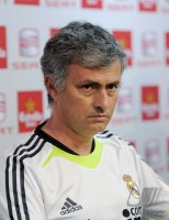 FUSSBALL International  COPA DEL REY  10/11:  Trainer Jose Mourinho (Real Madrid)