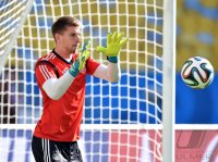 FUSSBALL WM 2014  Viertelfinale; Torwart Ron-Robert Zieler (Deutschland)