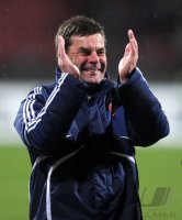 Fussball 1. Bundesliga : Trainer Dieter Hecking (1 FC Nuernberg)