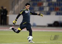 Fussball International Gulf Cup 2013:  Torwart Saoud Abdulla Al Sowadi (Jemen)