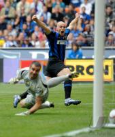 FUSSBALL SERIE A:  JUBEL Esteban Matias Cambiasso Deleau (Inter)