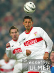 FUSSBALL International: Stuttgart, MEISSNER  und KURANYIEinzelaktion