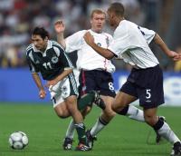 Spielszene   Deutschland - England