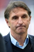 Fussball, 1. Bundesliga  Saison 2014/2015 Relegation: Karlsruher SC - Hamburger SV