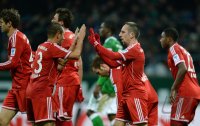 Fussball  1. Bundesliga  13/14: JUBEL FC Bayern Muenchen