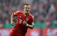 FUSSBALL DFB POKAL  Saison 2012/2013:  FC Bayern Muenchen - VfL Wolfsburg