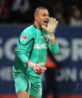 Fussball 1. Bundesliga, Saison 2011/2012:  Torwart Mohamed Amsif (FC Augsburg)