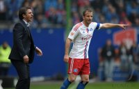 Fussball, 1. Bundesliga  Saison 2014/2015: Hamburger SV - FC Augsburg
