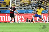 FUSSBALL WM 2014, HALBFINALE: Brasilien - Deutschland