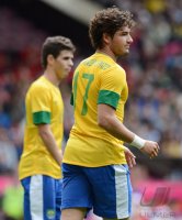 FUSSBALL Olympia 2012 Maenner: ALEXANDRE PATO (Brasilien)