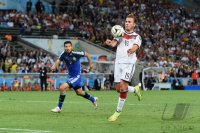 FUSSBALL WM 2014 FINALE: TOR zum 1-0 Mario Goetze (Deutschland)