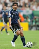 Fussball WM 2006: Argentinien - Serbien Montenegro