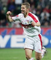 Fussball 1. Bundesliga: Stuttgart, HITZLSPERGER  jubel