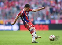 Fussball 1. Bundesliga Saison 14/15: Pierre Emile Hojbjerg  (FC Bayern Muenchen)