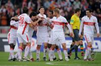 FUSSBALL 1. BUNDESLIGA 08/09: VfB Stuttgart  -  SV Werder Bremen