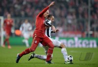 FUSSBALL INTERNATIONAL CHL VIERTELFINALE 12/13: FC Bayern Muenchen - Juventus Turin