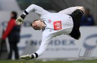 Fussball 1. Bundesliga: Rostock, WAECHTER Einzelaktion