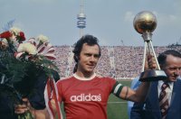 Fussball 1. Bundesliga 1976/1977: Franz BECKENBAUER (FC Bayern).