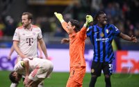 FUSSBALL CHAMPIONS LEAGUE SAISON 24/25
Viertelfinal Rueckspiel, Inter Mailand - FC Bayern Muenchen