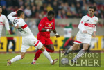 FUSSBALL 1. Bundesliga Spielszene VfB Stuttgart  -  SC Freiburg