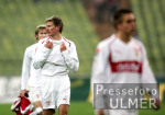 Fussball DFB Pokal Bayern-Stuttgart, Enttaeuschung VfB