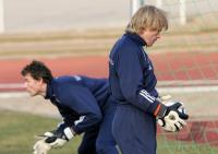 Fussball Training Deutsche Nationalmannschaft