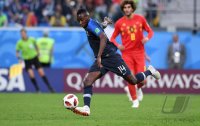 FUSSBALL WM 2018 Halbfinale: Frankreich - Belgien