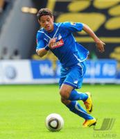 FUSSBALL, 1. BUNDESLIGA, 29. Spieltag: Hoffenheim, EDUARDO Einzelaktion