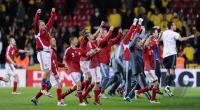 Fussball WM  2010  Qualifikation:  Daenemark - Schweden