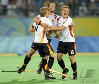 HOCKEY  Olympia 2008  Peking  Finale Deutschland - Spanien