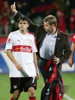 Fussball 1. Bundesliga: Leverkusen - Stuttgart