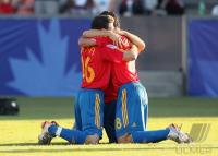 Fussball International  U 20 WM Sambia - Spanien 