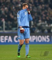 Fussball CHL 15/16 Achtelfinale:  Enttaeuschung FC Bayern Muenchen