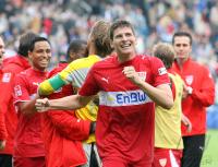 Fussball 1. Bundesliga JUBEL VfB Stuttgart