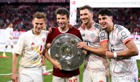 Fussball 1. Bundesliga 24/25: FC Bayern Muenchen 34. Deutschen Meisterschaft