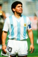 Fussball-Weltmeisterschaft Italien 1990: Diego MARADONA (Argentinien)