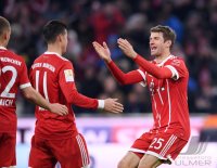 Fussball  1.Bundesliga   Saison 17/18: FC Bayern Muenchen - SV Werder Bremen